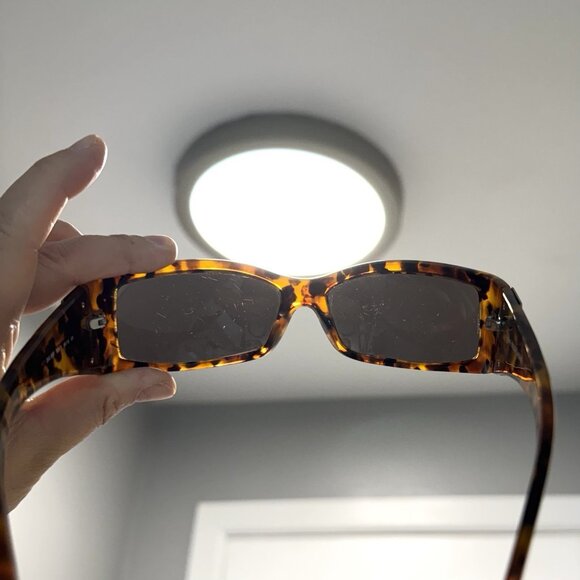 Dolce & Gabbana D&G 3001 502/73 Tortoise Havana 65mm Sunglasses Scratched Lenses main image 16